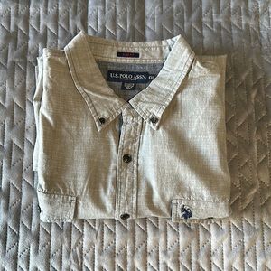 NWT US Polo Assn long sleeve button up dress shirt